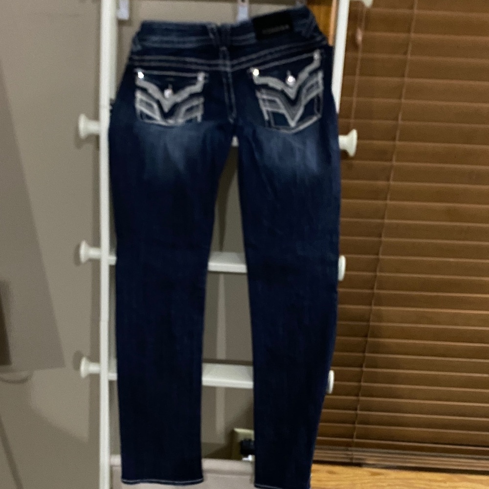 Vigoss Women's Dark Blue Skinny Jeans